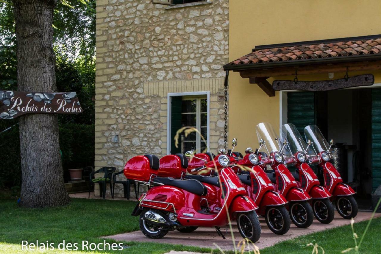 Bed and Breakfast Relais Des Roches Sona Exteriér fotografie